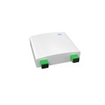 Настенная коробка, полный комплект, SC/APC, SM 9/125 OS2, <nobr>2 порта,</nobr> ABC, 86&times;86&times;27 мм, <nobr>цвет белый</nobr>