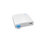 Настенная коробка, полный комплект, <nobr>1 розетка</nobr> 2LC/UPC, SM 9/125 OS2, <nobr>2 порта,</nobr> ABC, 86&times;86&times;27 мм, <nobr>цвет белый</nobr>